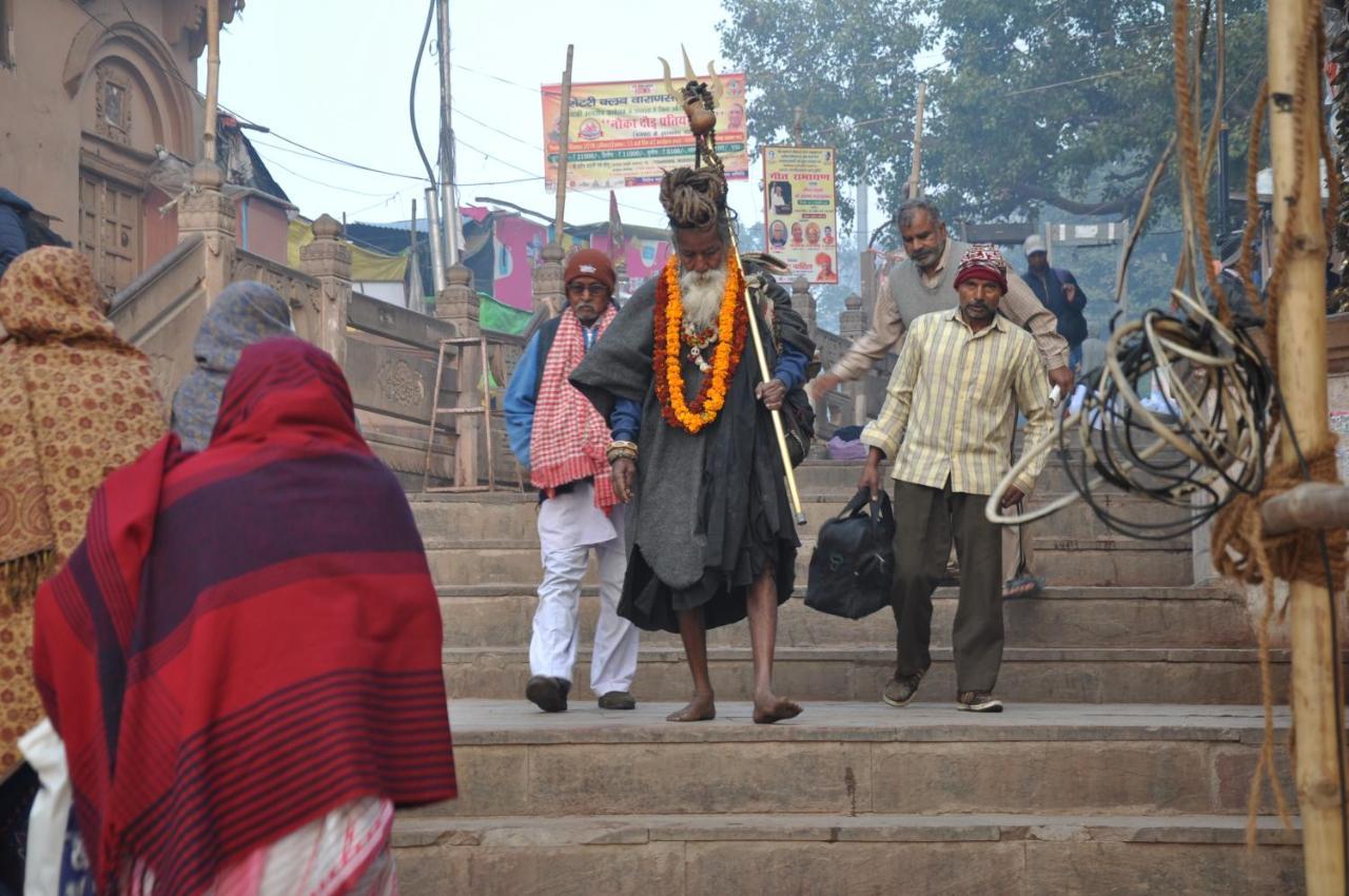 Ganga Fuji Home Varanasi Exteriör bild